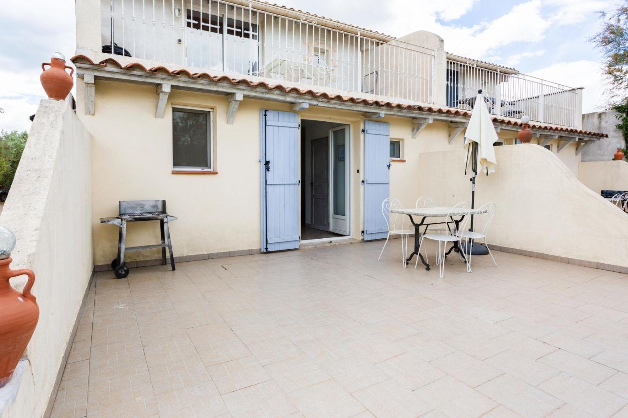 Apartment Cote Oliviers 4p - Appt 4p Climatise Avec Piscine